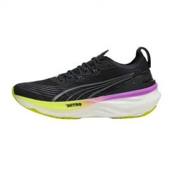 Buty do biegania męskie Puma Foreverrun Nitro 2. Czarne buty do biegania Puma, bez wzorów, z materiału, bez zapięcia, do biegania. Za 912.00 zł.