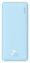 Baseus Airpow 10000 mAh 20W niebieski. Niebieskie powerbanki . Za 69.90 zł.
