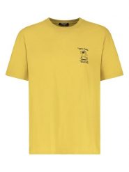 Sublevel Koszulka w kolorze żółto-czarnym rozmiar: L. Żółte bezrękawniki Sublevel, l, bez wzorów, z bawełny, bez kołnierzyka, bez ramiączek. Za 43.99 zł.