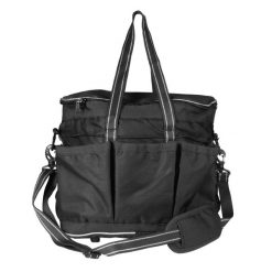 Torba pielęgnacyjna HORKA Deluxe. Czarne torby na ramię HORKA, bez wzorów, z materiału, na ramię, bez dodatków. Za 225.50 zł.