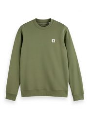 Scotch & Soda Bluza w kolorze oliwkowym rozmiar: M. Zielone bluzy Scotch & Soda, m, bez wzorów, z bawełny, bez kaptura. Za 150.37 zł.