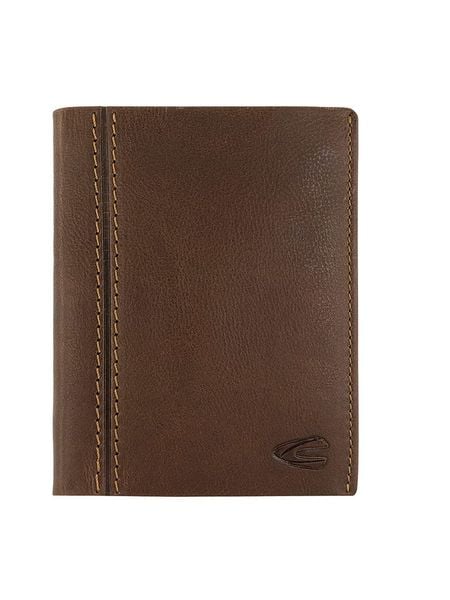Camel Active Skórzany portfel "Bilbao" w kolorze brązowym - 10 x 12,7 x 1,5 cm rozmiar: onesize. Brązowe portfele Camel Active, bez wzorów, z materiału. Za 139.54 zł.