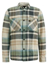 PME Legend Koszula w kolorze beżowo-zielonym rozmiar: XL. Brązowe koszule PME Legend, xl, bez wzorów, z bawełny, bez kołnierzyka, bez ramiączek. Za 254.14 zł.