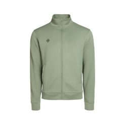 Kurtka dresowa męska MODENA JACKET M z kieszenią na piersi i sportowym stylem. Zielone kurtki Izas, m, bez wzorów, z dresówki, bez kaptura. W wyprzedaży za 204.30 zł.