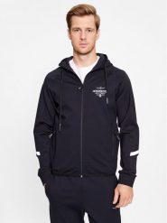 Aeronautica Militare Bluza 232FE1826F528 Granatowy Regular Fit. Niebieskie bluzy Aeronautica Militare, m, bez wzorów, z syntetyku, bez kaptura. Za 619.99 zł.