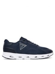 Guess Sneakersy FMTEAS ELE12 Granatowy. Niebieskie buty sportowe casual Guess, z aplikacjami, z materiału, bez zapięcia. Za 584.99 zł.