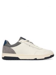 Tommy Hilfiger Sneakersy Th Basket Core Lite Lth/Suede FM0FM05714 Biały. Białe buty sportowe casual Tommy Hilfiger, bez wzorów, ze skóry, bez zapięcia. Za 409.99 zł.