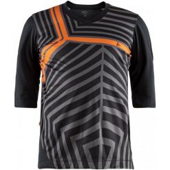 Craft Koszulka Rowerowa Męska Dust Xt, Czarny/Pomarańczowy M. T-shirty sportowe marki Craft. Za 149.00 zł.