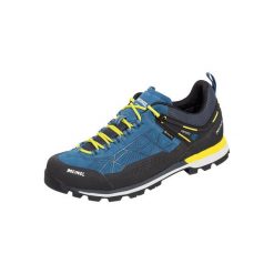 Buty trekkingowe męskie MEINDL Literock free GTX z membraną Gore-tex. Niebieskie buty turystyczne MEINDL, bez wzorów, z gore-texu, bez zapięcia, wspinaczkowe, gore-tex. Za 1,099.00 zł.