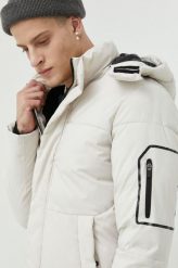 Jack & Jones kurtka męska kolor beżowy zimowa. Brązowe kurtki Jack & Jones, na zimę, l, bez wzorów, z syntetyku, bez kaptura. W wyprzedaży za 289.99 zł.