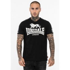 Koszulka Lonsdale Stour. Białe t-shirty sportowe Lonsdale, bez wzorów, bez ramiączek, na fitness i siłownię. Za 173.50 zł.