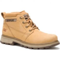 Buty do chodzenia męskie Caterpillar Gold Rush. Żółte buty sportowe casual CATerpillar, bez wzorów, z materiału, bez zapięcia. Za 655.00 zł.