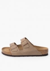 Klapki męskie BIRKENSTOCK ARIZONA LEOI TABACCO BROWN. Brązowe buty sportowe casual Birkenstock. Za 449.99 zł.
