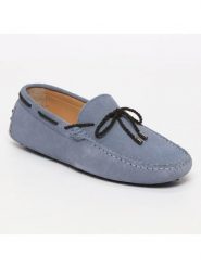 CHARLES & SMITH Skórzane mokasyny w kolorze niebieskim rozmiar: 45. Niebieskie botki sznurowane CHARLES & SMITH, bez wzorów, ze skóry, bez obcasa, bez zapięcia. Za 173.99 zł.