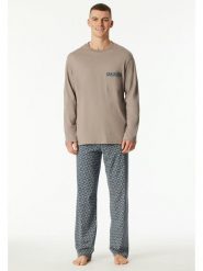 Schiesser Piżama w kolorze beżowym rozmiar: 54. Brązowe piżamy Schiesser, bez wzorów, z bawełny, bez ramiączek. Za 152.99 zł.