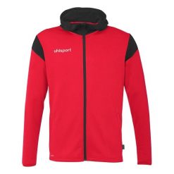 Bluza dresowa z kapturem Uhlsport Squad 27. Czarne bluzy z kapturem Uhlsport, xl, bez wzorów, z dresówki, z kapturem. Za 217.50 zł.
