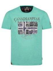 Canadian Peak Koszulka "Jaloneak" w kolorze turkusowym rozmiar: XL. Niebieskie bezrękawniki Canadian Peak, xl, bez wzorów, z bawełny, bez kołnierzyka, bez ramiączek. Za 65.95 zł.