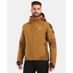 Męska kurtka narciarska Kilpi TURNAU-M. Brązowe kurtki narciarskie i snowboardowe Kilpi, m, bez wzorów, narciarskie. Za 1,248.29 zł.