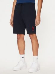 U.S. Polo Assn. Szorty sportowe MUP3355 Granatowy Regular Fit. Niebieskie krótkie spodenki sportowe U.S. Polo Assn., m, bez wzorów, z bawełny. Za 139.99 zł.