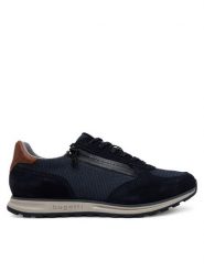Bugatti Sneakersy 335-A021O-1469-4141 Granatowy. Niebieskie buty sportowe casual Bugatti, bez wzorów, ze skóry, bez zapięcia. Za 229.99 zł.