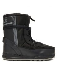 Bogner Śniegowce Laax 8 32547534 Czarny. Czarne śniegowce Bogner, ze skóry, bez zapięcia. Za 1,759.00 zł.