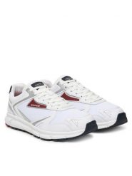 Tommy Hilfiger Sneakersy Yukon Mix FM0FM05833 Biały. Białe buty sportowe casual Tommy Hilfiger, bez wzorów, ze skóry, bez zapięcia. Za 489.99 zł.