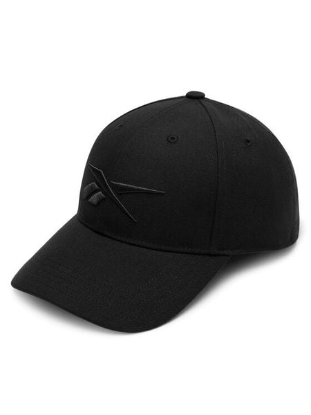 Reebok Czapka z daszkiem RBH1100-AW24 Czarny. Czarne czapki z daszkiem Reebok, bez wzorów, z poliesteru. Za 79.99 zł.