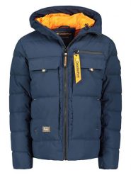 Canadian Peak Kurtka zimowa "Dosibeak" w kolorze granatowym rozmiar: XXL. Niebieskie kurtki Canadian Peak, na zimę, xxl, z aplikacjami, bez kaptura. Za 289.20 zł.