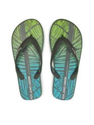Pepe Jeans Japonki Whale Palm PMS70153 Khaki. Brązowe japonki Pepe Jeans, bez wzorów, z jeansu. Za 119.99 zł.