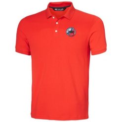 Polo Helly Hansen HP Race 2.0. Czerwone koszulki polo Helly Hansen, l, bez wzorów, bez kołnierzyka, bez ramiączek. Za 342.50 zł.
