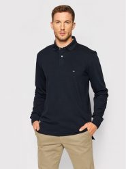 Tommy Hilfiger Polo 1985 MW0MW20183 Granatowy Regular Fit. Niebieskie koszulki polo sportowe Tommy Hilfiger, m, bez wzorów, z bawełny, bez kołnierzyka, bez ramiączek. Za 429.99 zł.