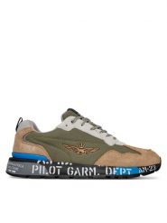 Aeronautica Militare Sneakersy 251SC276CT3546 Zielony. Zielone buty sportowe casual Aeronautica Militare, bez wzorów, z materiału, bez zapięcia. Za 459.99 zł.