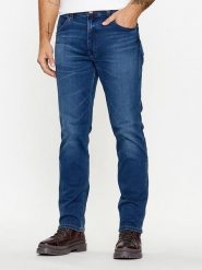 Wrangler Dżinsy "Greensboro" - Slim fit - w kolorze granatowym rozmiar: W31/L34. Niebieskie jeansy Wrangler, l. Za 173.99 zł.
