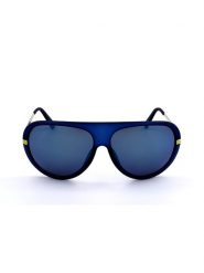 Guess Męskie okulary przeciwsłoneczne w kolorze granatowym rozmiar: 61. Niebieskie okulary przeciwsłoneczne Guess. Za 174.84 zł.