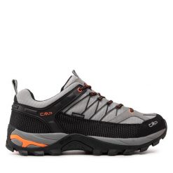 Trekkingi CMP. Szare buty trekkingowe CMP, bez wzorów, bez zapięcia. Za 279.99 zł.