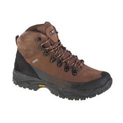 Buty trekkingowe męskie CMP Dhenieb WP. Brązowe buty trekkingowe CMP, bez wzorów, z gumy, za kostkę, bez zapięcia. Za 487.99 zł.
