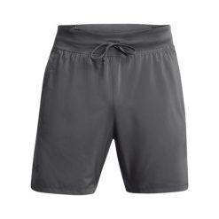 Szorty 2 w 1 Under Armour Launch Elite 7". Czarne odzież kompresyjna Under Armour, s, bez wzorów, z materiału, do biegania. Za 252.50 zł.