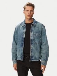 BOSS Kurtka jeansowa Luney BO 50566465 Niebieski Regular Fit. Niebieskie kurtki Boss, m, bez wzorów, z bawełny, bez kaptura. Za 899.99 zł.