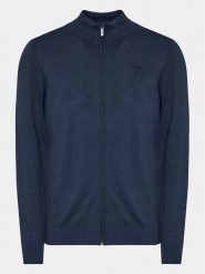 INDICODE Kardigan Tos 35-700 Granatowy Regular Fit. Niebieskie swetry rozpinane INDICODE, l, bez wzorów, z bawełny, bez kołnierzyka, bez ramiączek. Za 99.99 zł.
