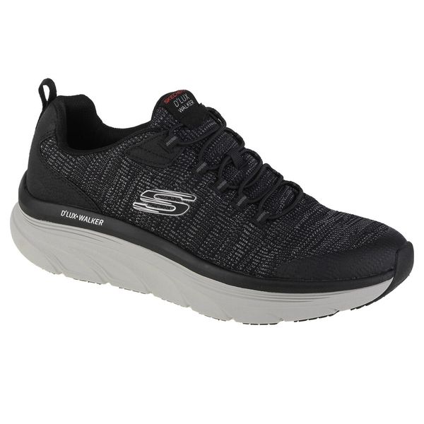 Buty sportowe Sneakersy męskie, D'Lux Walker-Pensive. Szare buty sportowe casual Skechers, bez wzorów, bez zapięcia. Za 299.99 zł.