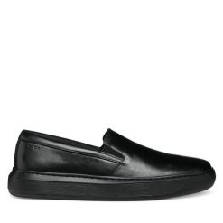 Tenisówki Geox. Czarne trampki Geox, m, bez wzorów, bez zapięcia. Za 359.99 zł.