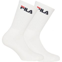 Fila skarpety 2-pack białe 43-46. Białe skarpety Fila, bez wzorów. Za 136.99 zł.