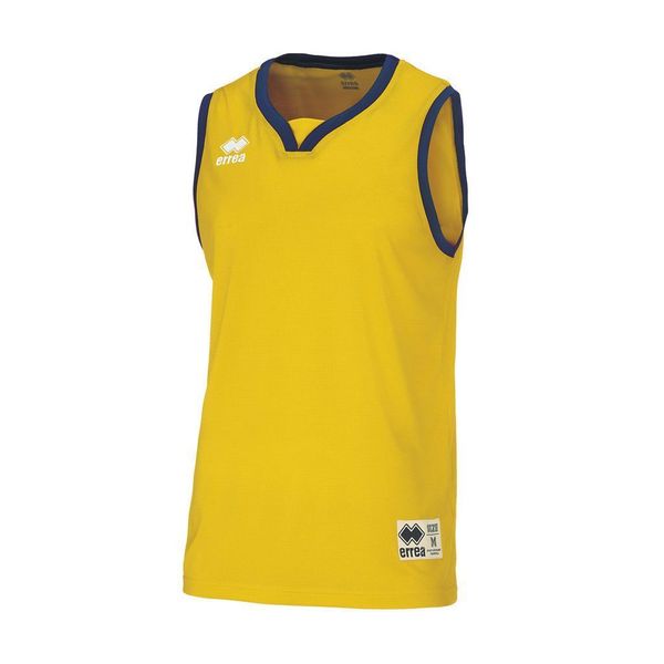Reklama Tank Topu Errea California Dorośli. Niebieskie t-shirty sportowe ERREA, bez wzorów, bez ramiączek, do koszykówki. W wyprzedaży za 152.50 zł.