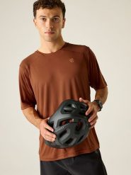 Dare 2b Koszulka kolarska "Trackstand Ace" w kolorze pomarańczowym rozmiar: S. Pomarańczowe t-shirty sportowe Dare 2B, bez wzorów, z materiału, bez ramiączek, rowerowe. Za 61.17 zł.