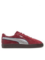 Puma Sneakersy Suede 2 ONE PIECE 396521 01 Bordowy. Czerwone buty sportowe casual Puma, bez wzorów, ze skóry, bez zapięcia. Za 259.99 zł.