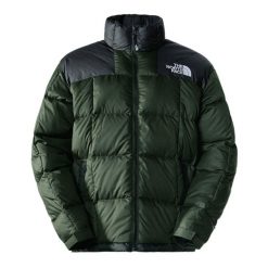Kurtka turystyczna męska The North Face Lhotse Down. Zielone kurtki The North Face, m, bez wzorów, z poliesteru, bez kaptura. W wyprzedaży za 967.99 zł.