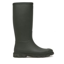 Kalosze Hunter. Brązowe śniegowce Hunter, bez zapięcia. Za 399.99 zł.