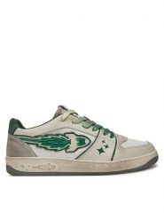 Enterprise Japan Sneakersy BB5001 PX634 S1056 Biały. Białe buty sportowe casual Enterprise Japan, bez wzorów, ze skóry, bez zapięcia. Za 749.99 zł.