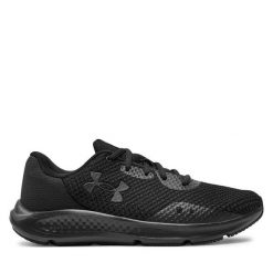 Buty do biegania Under Armour. Czarne buty do biegania Under Armour, bez wzorów, bez zapięcia, do biegania. Za 219.99 zł.