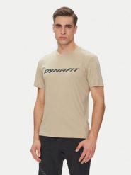 Dynafit Koszulka techniczna Traverse 2 08-0000070670 Beżowy Regular Fit. Brązowe t-shirty sportowe Dynafit, bez wzorów, z syntetyku, bez ramiączek, trekkingowe. Za 169.99 zł.